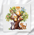 Animal Safari Fabric Panel Quilt Block