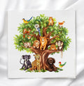Animal Safari Fabric Panel Quilt Block