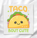 Cute Taco Baby Fabric Panel Quilt Block