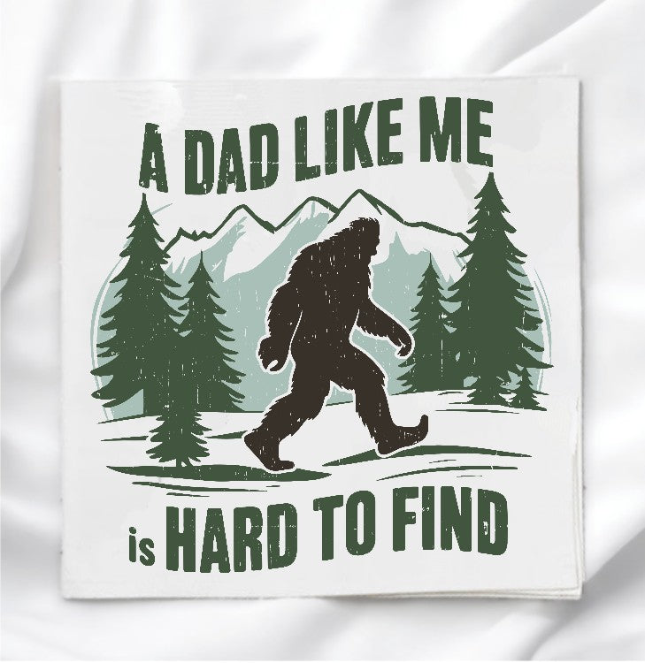 Dad Like Me Fabric Panel Quilt Block