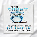 Funny Owl Humor Fabric Panel Quilt Block