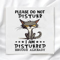 Funny Cat Humor Fabric Panel Quilt Block